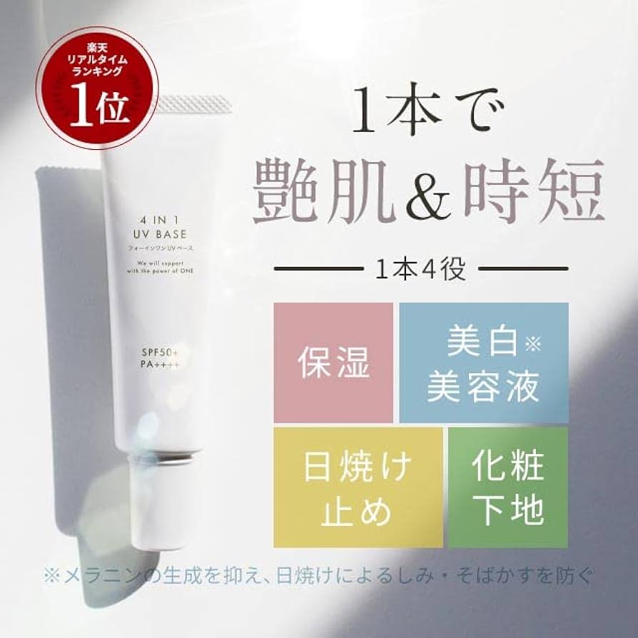 Amazon.co.jp: ロロシューン 4in1 UVベース（30g）化粧下地 毛穴