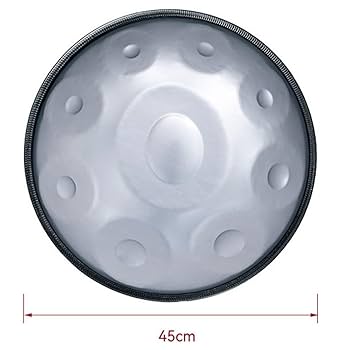 ハンドパン 小さめの47センチ 9音 Gマイナー（指カバーもお付けします