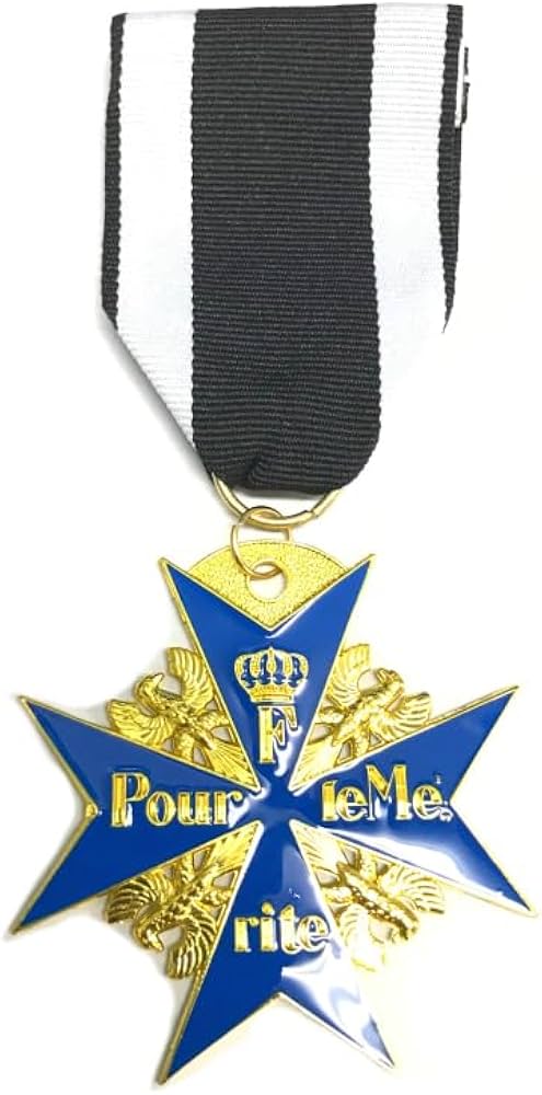 Amazon.co.jp: プロイセン プール・ル・メリット勲章（ブルーマックス