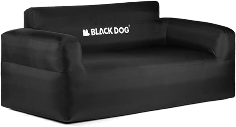 Amazon.co.jp: Blackdog エアーソファー コンパクト ポンプ内蔵 5.8kg