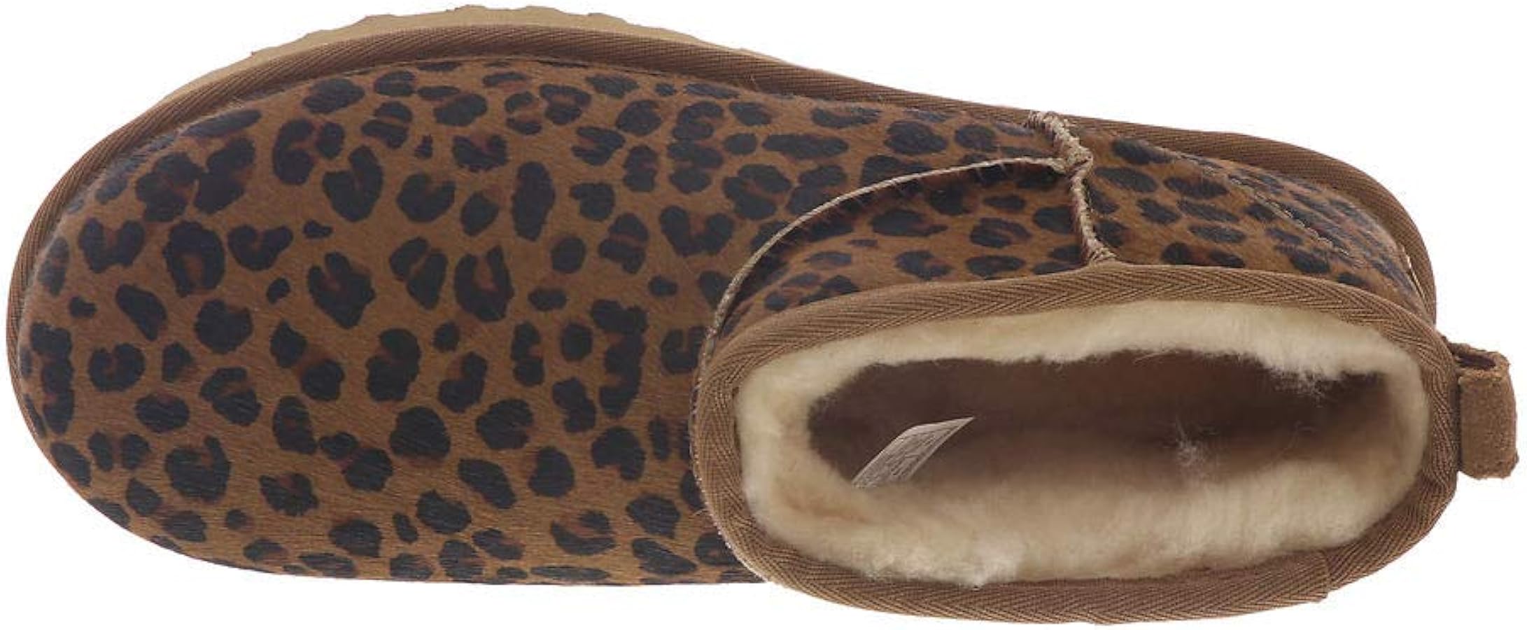 Amazon | [アグ] ヒョウ柄ブーツ Classic Ultra Mini Leopard