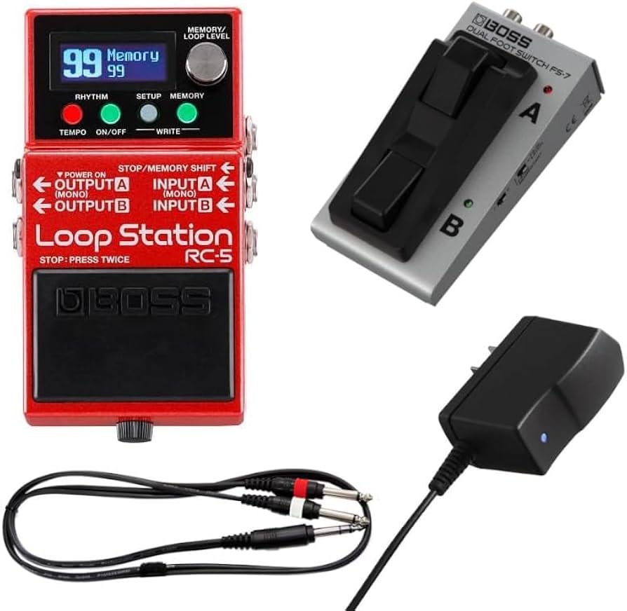 Amazon | BOSS ボス RC-5 Loop Station ルーパー + FS-7 Dual Foot