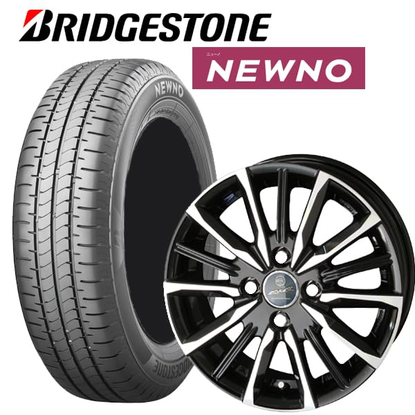 Amazon | タイヤホイールセット ブリヂストン NEWNO 155/65R14+SMACK