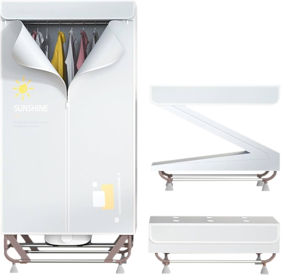 Amazon.co.jp: 衣類乾燥機 部屋干し 衣服乾燥機 折りたため式 大容量