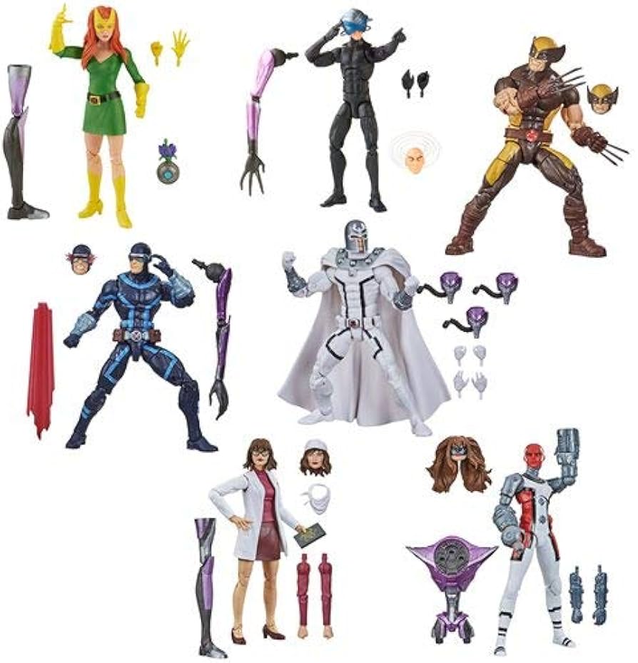 Amazon.com: X-Men Marvel Legends: House of X Wave 1 Set of 7