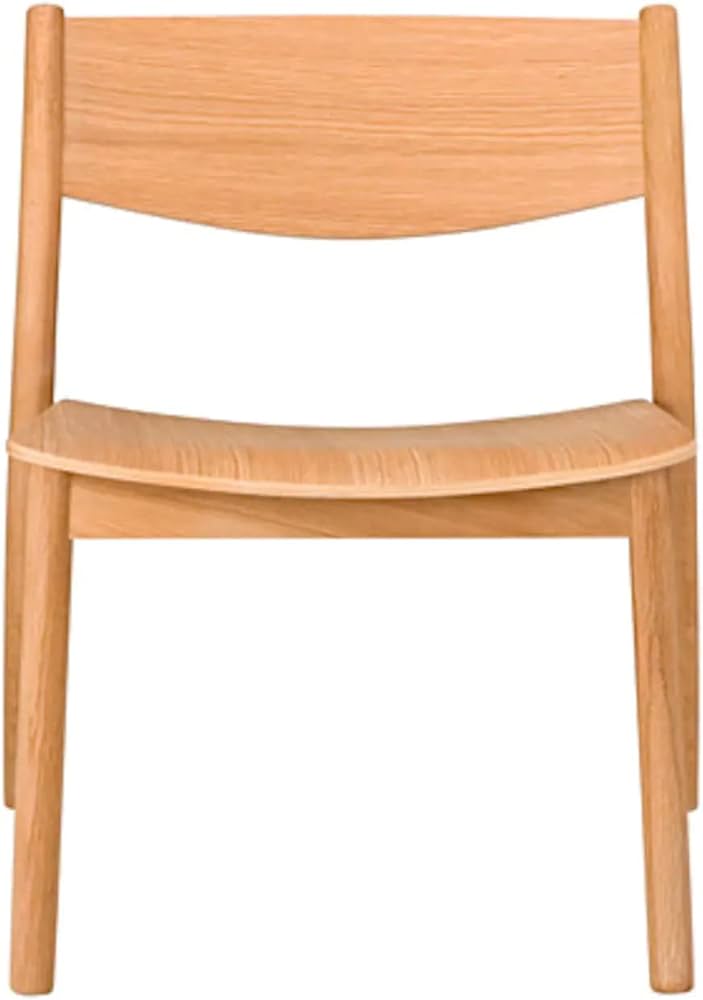 Amazon｜無印良品 オーク材ラウンジチェア 幅59.8×奥行62×高さ68.5