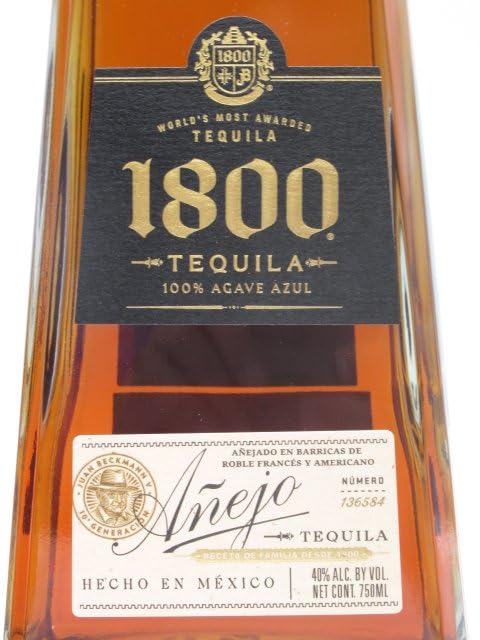 Amazon.co.jp: 【6本セット】 クエルボ 1800 アネホ 並行品 40度 750ml