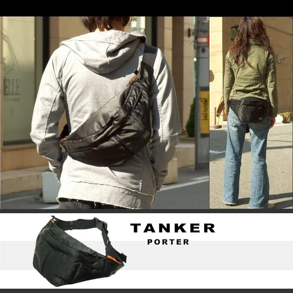 Amazon | ポーター タンカー ボディバッグ ウエストバッグ