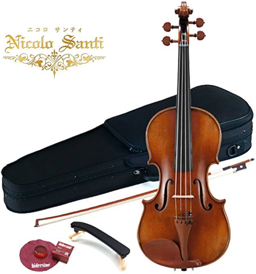 Amazon | Nicolo Santi NSN50/S1 4/4 バイオリンセット 4/4 Cuore