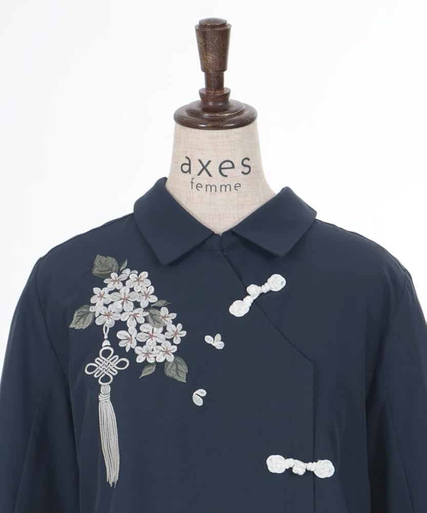 Amazon | [アクシーズファム] ジャスミン刺繍チャイナBLチャイナ服