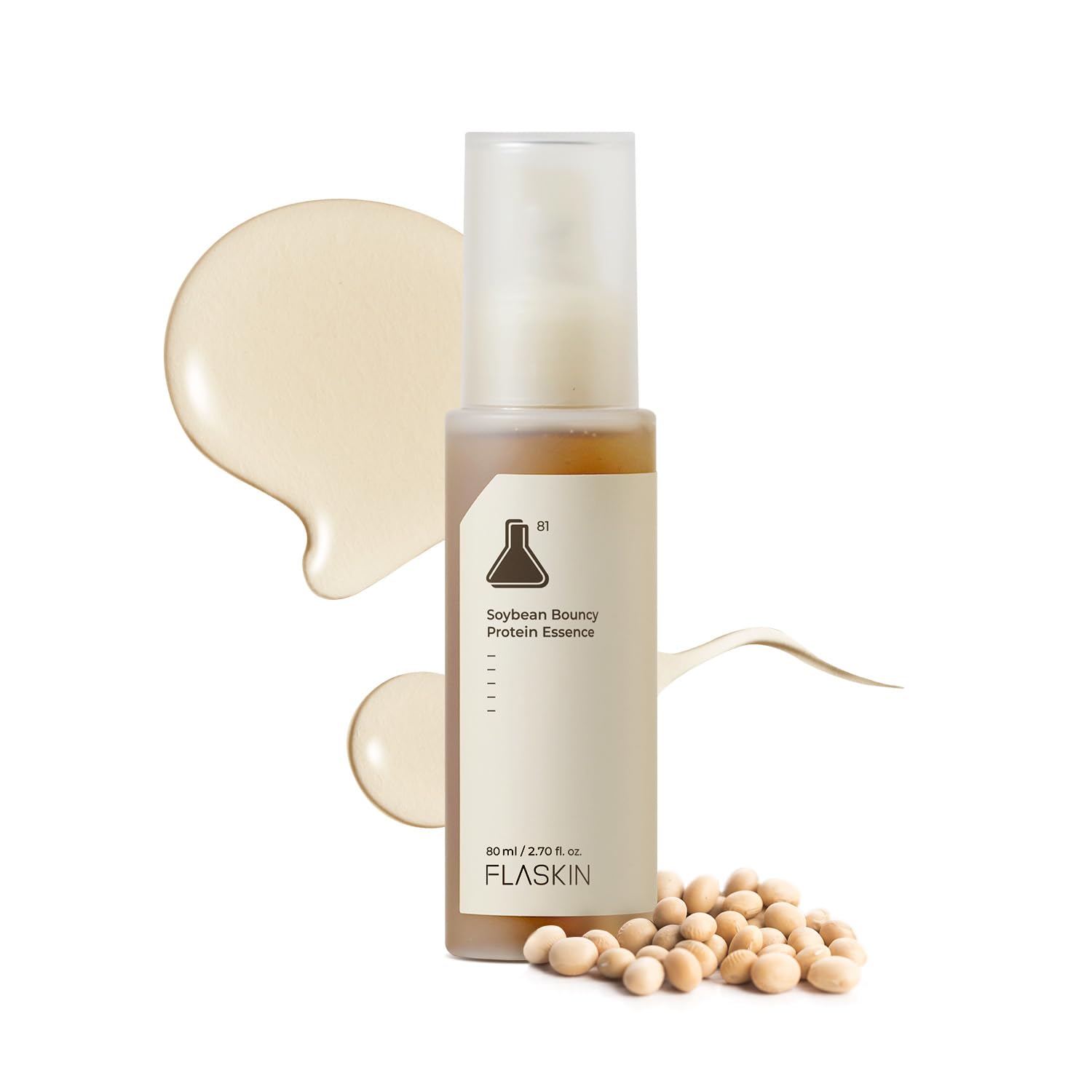 Amazon.com: FLASKIN Skin Barrier Essence | Soybean Bouncy Protein
