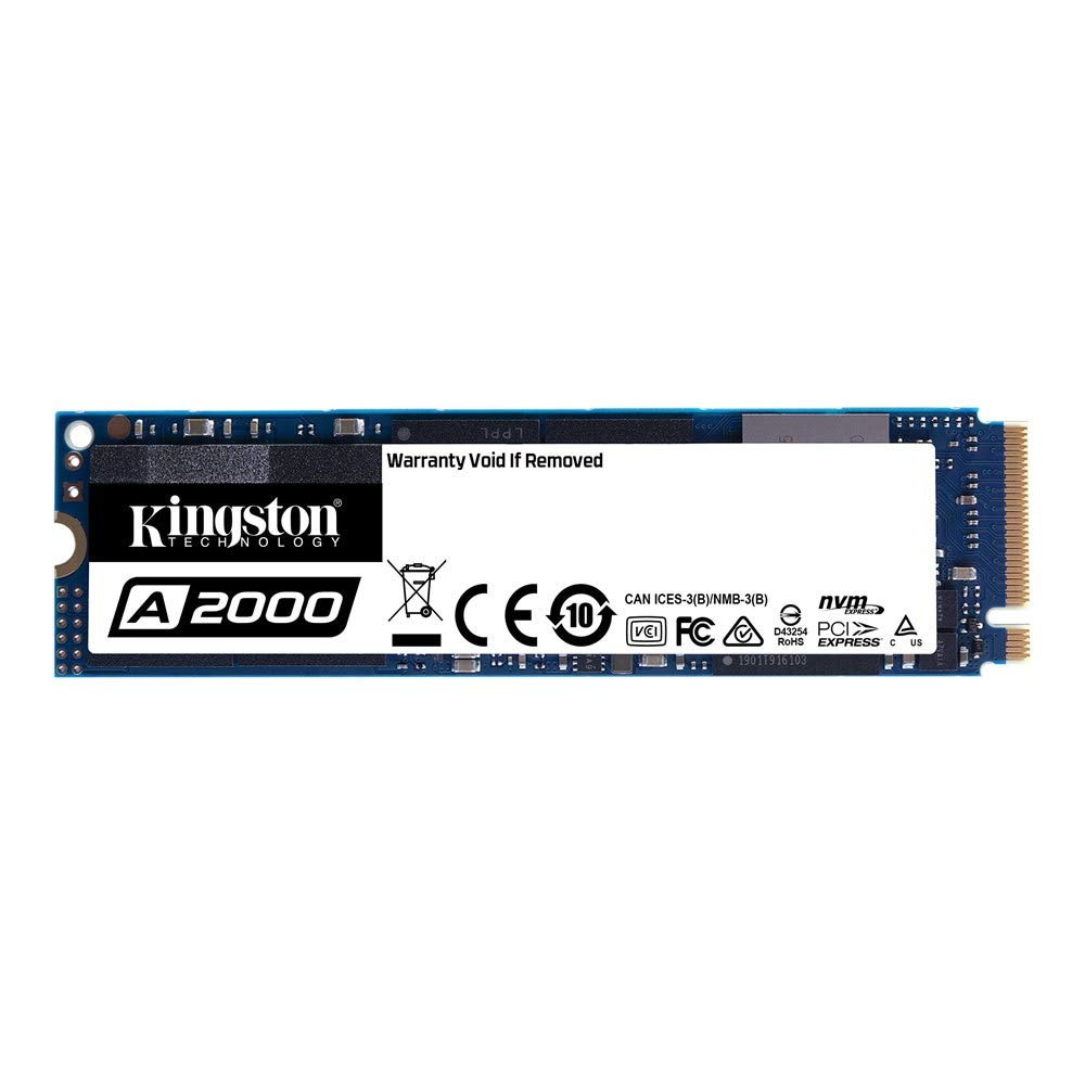 Amazon | Kingston SSD A2000 1000GB 1TB M.2 2280 NVMe PCIe 3D TLC