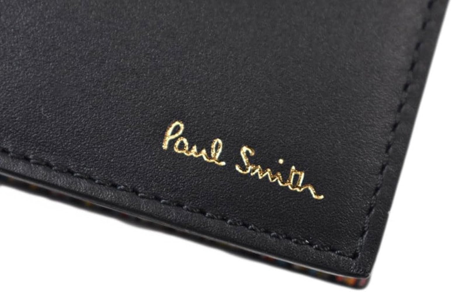 Amazon | [ポールスミス] 二つ折り 財布 メンズ 薄型 イタリア製
