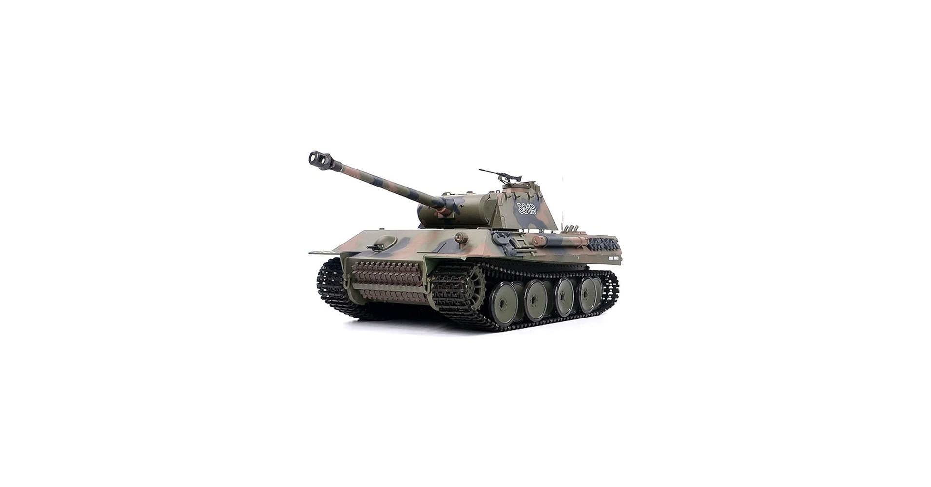 Amazon | 戦車 ラジコン ドイツのパンサー中戦車 最新7.0 ver 2.4Ghz