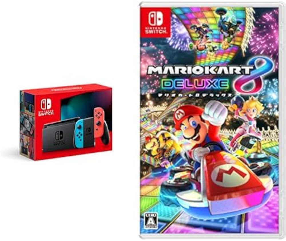 断*!様 任天堂Switch本体 青と赤 Joy-Con➕マリオカート8セット割