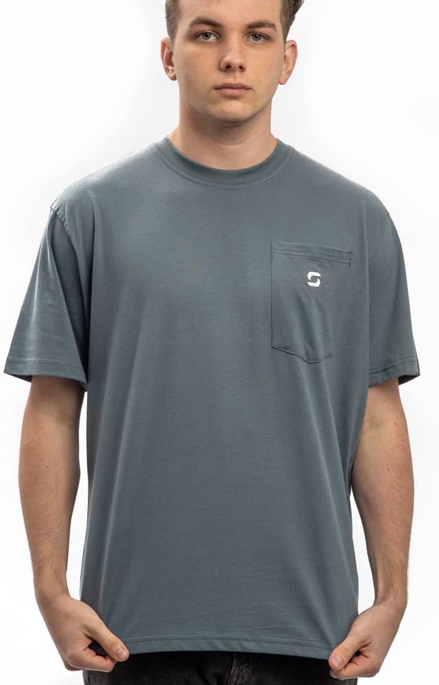 SHOHELL Pocket T Shirts for Men - Cotton Men's T-Shirts, Multipack