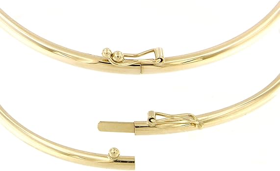 Amazon | Lucchetta - スモールゴールドバングル7インチブレスレット