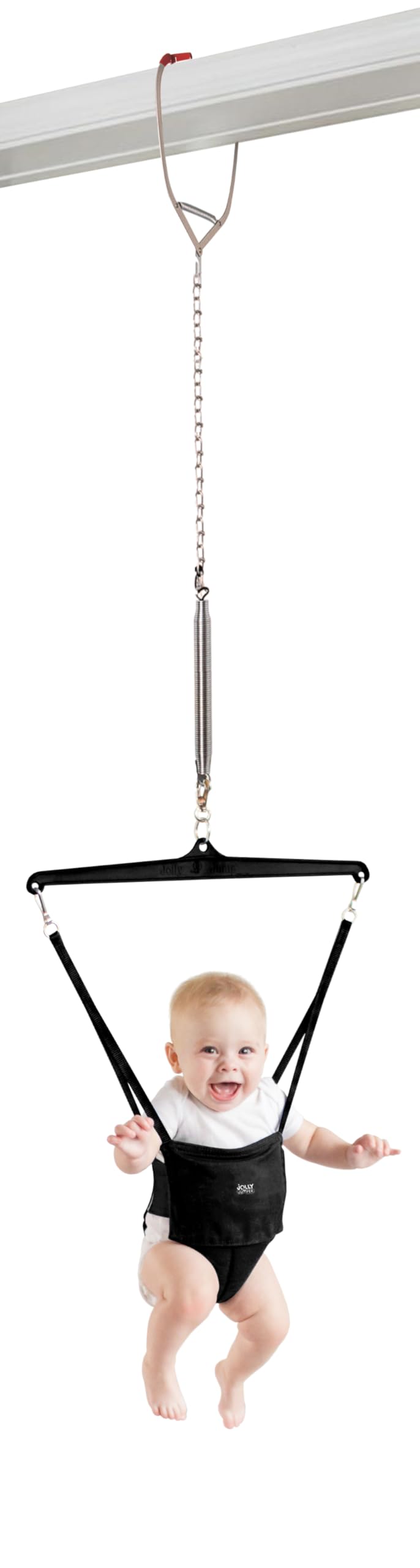 Amazon.com : Jolly Jumper Iconic (Black), Doorway Baby Jumper