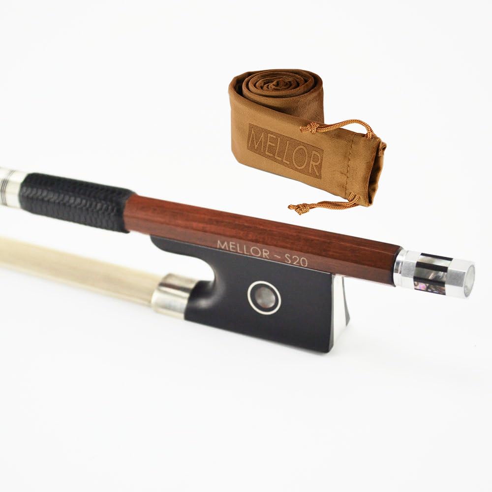 整備品】オールド バイオリン 弓 4/4 フェルナンブコ 刻印無