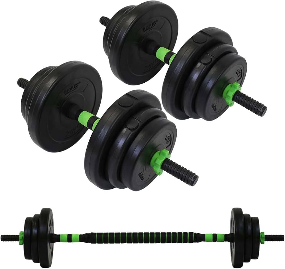 Amazon | RIORES （リオレス）ダーベル20kg 可変式 ダンベルにも