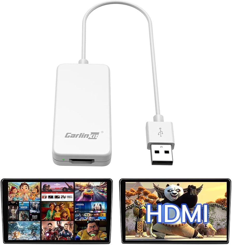 Amazon.co.jp: Carlinkit CarPlay-HDMI アダプター HDMI対応 TV Box/TV