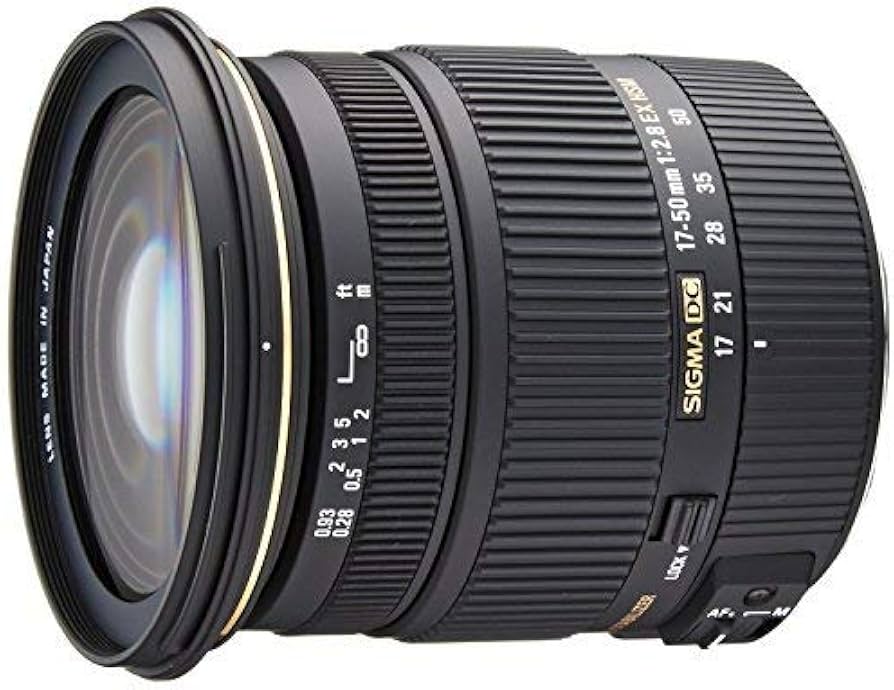 Amazon.com : Sigma 17-50mm f/2.8 EX DC OS HSM FLD Large Aperture