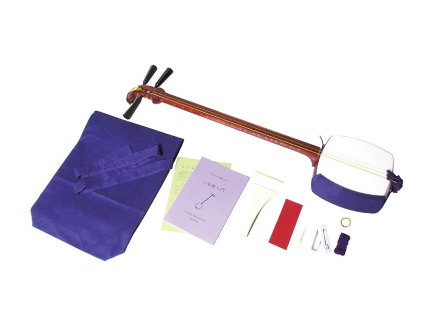 津軽三味線 紫檀 太棹 東さわり 東亜楽器 ケース付き 津軽三味線 紫檀
