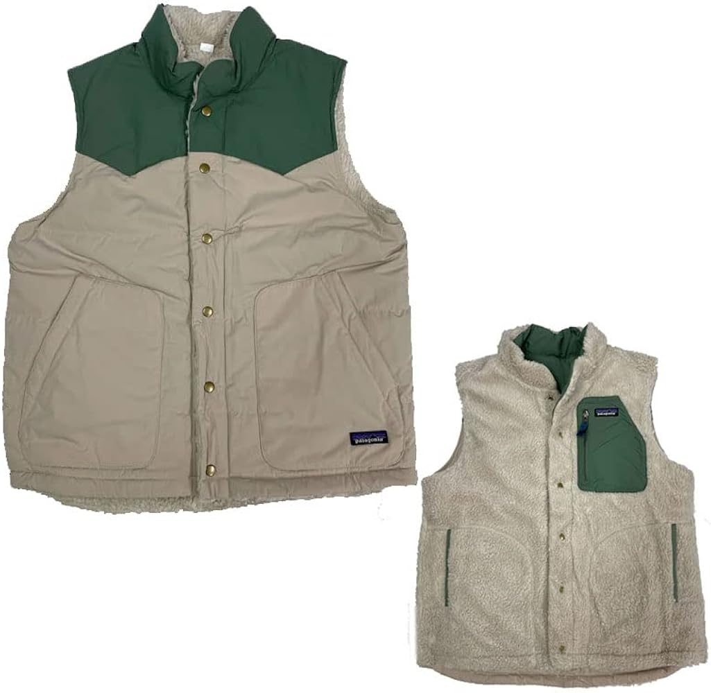 Amazon | [パタゴニア] ベスト フリース メンズ リバーシブル ビビー