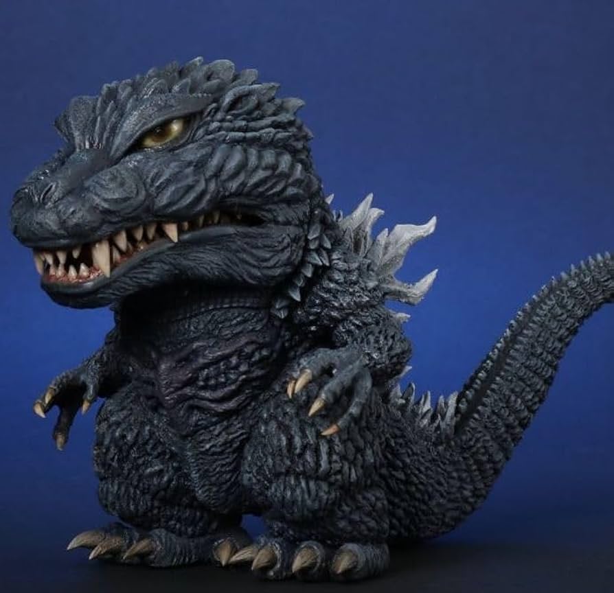 Amazon.co.jp: デフォリアル ゴジラ (2003) 少年リック限定版 カメーバ