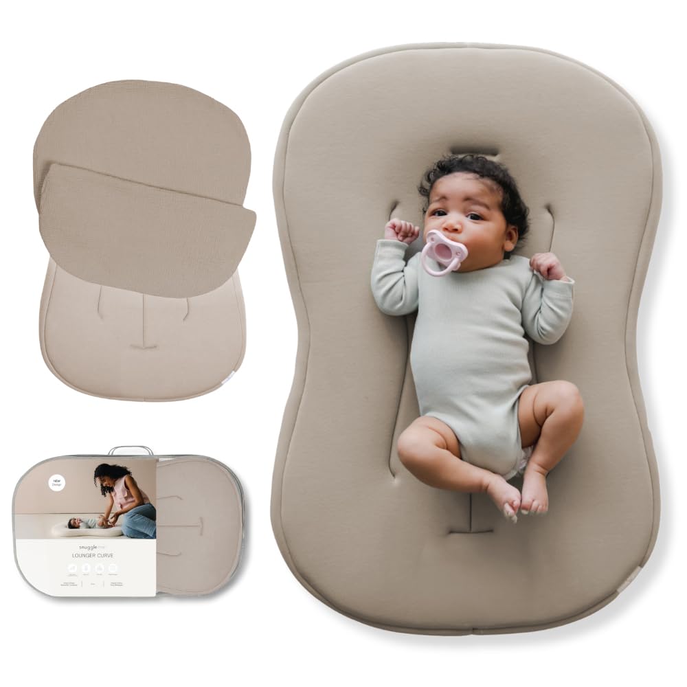 Amazon.com : snuggle me® Baby Lounger Curve (0-6 Months) - Premium