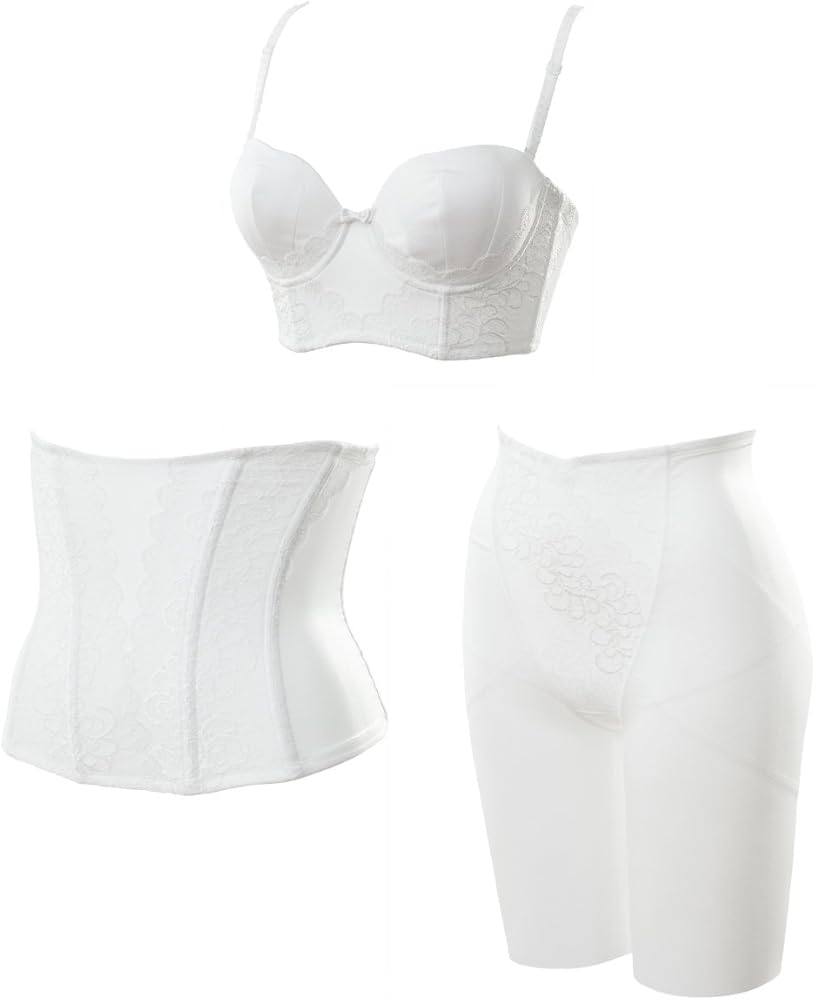 Amazon | [huggebridal] [ハグブライダル] ブライダルインナー3点