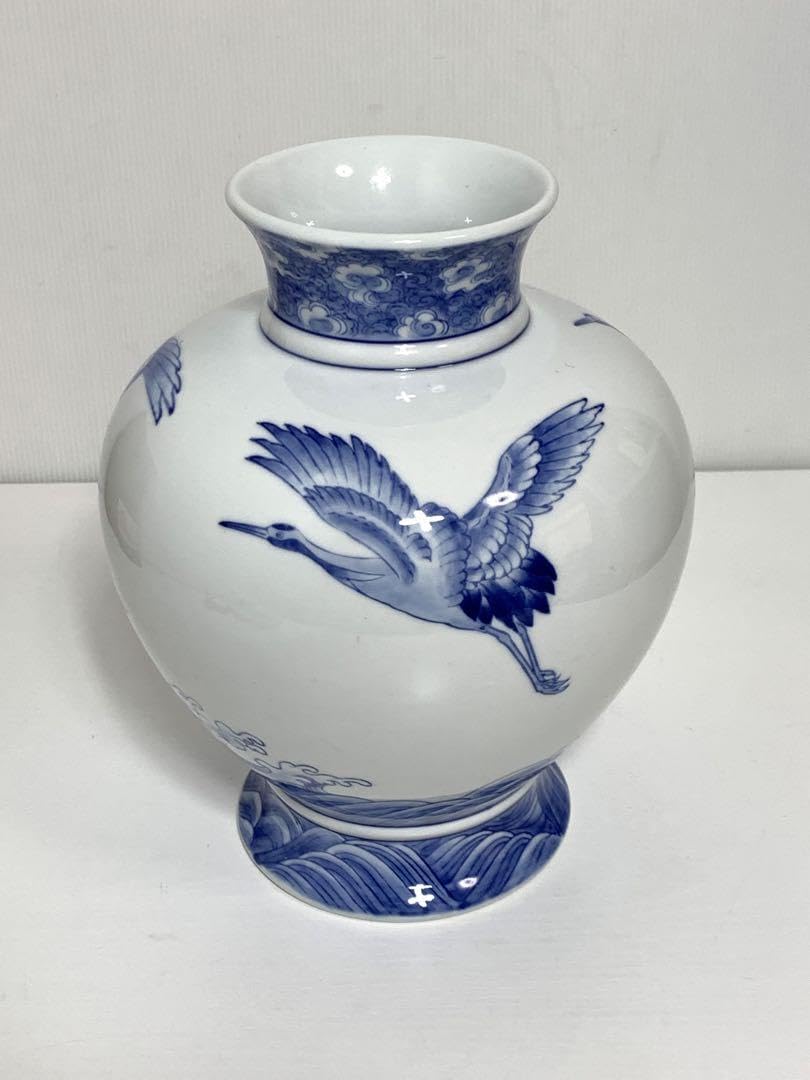 お値下げ 深川製磁 花瓶 有田焼 宮内庁御用達 希少 牡丹 壺 お正月 お