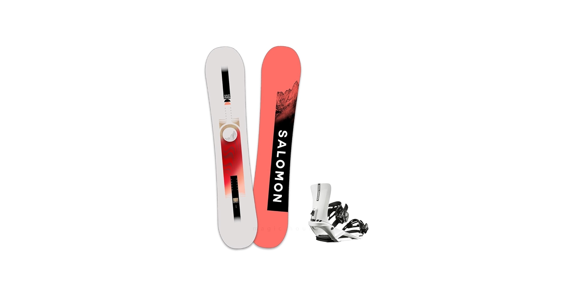 Amazon.co.jp: Salomon Men's Snowboard Single Board 2025 REFLECT