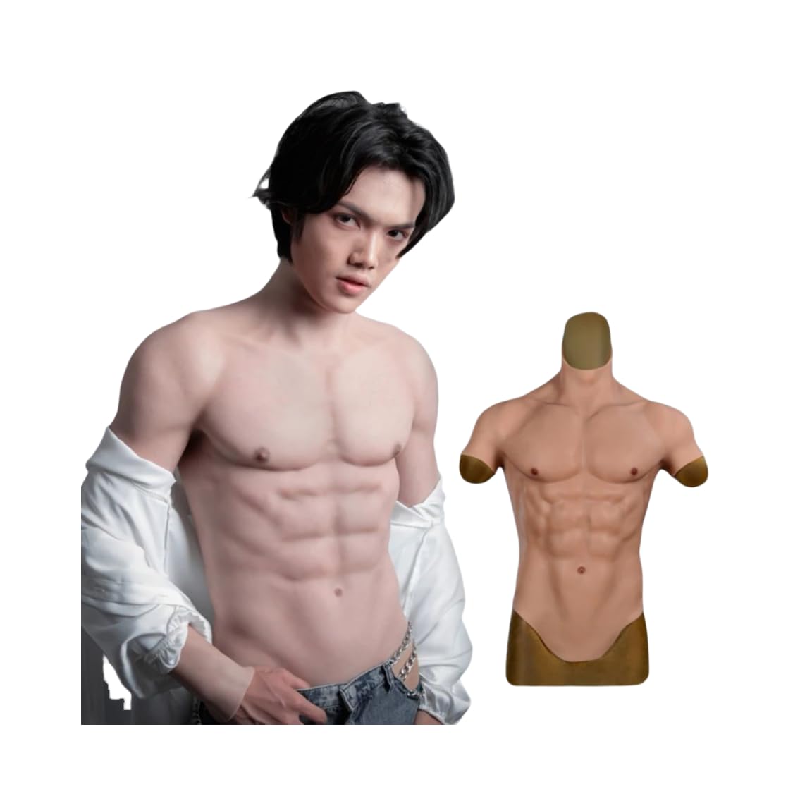 Amazon.co.jp: [Kinnikusutu] 筋肉スーツ ファスナー付き 4色&2サイズ