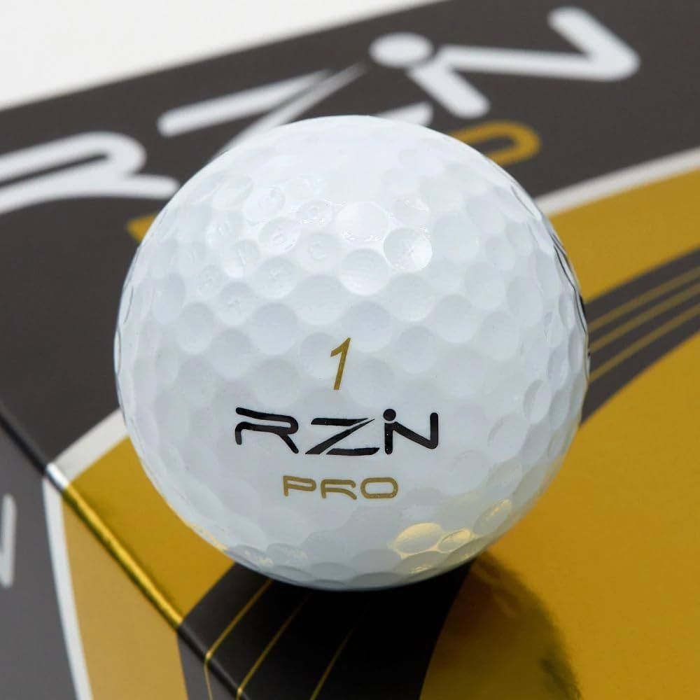 Amazon.co.jp: RZN Golf ゴルフボール 4ピース PRO-BOX 1ダース (12個