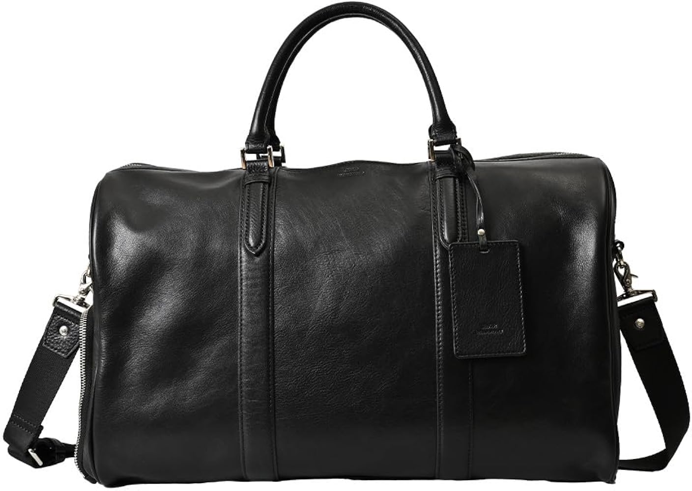 Amazon | [シーカー] ボストンバッグ メンズ 大容量 革 肩掛け 斜