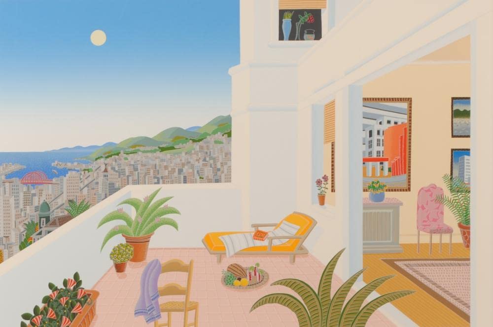 Amazon.co.jp: トーマス・マックナイト 神戸リボーン 絵画 兵庫県神戸