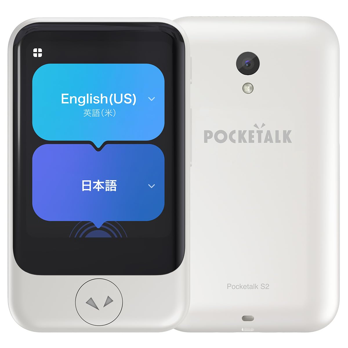 Amazon.co.jp: POCKETALK ポケトーク S2 ホワイト PTS2-W グローバル
