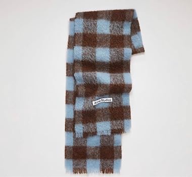 Amazon | アクネストゥディオス Acne Studios チェック柄マフラー