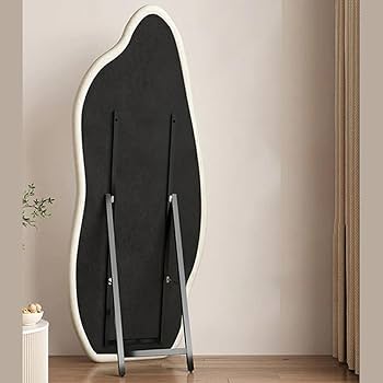 Amazon.co.jp: ウェーブミラー 全身鏡 立て掛け 壁掛け 姿見鏡 すがた