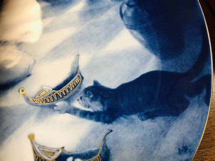 Amazon.co.jp: マイセン 絵皿 イヤー プレート 1986 小さなモック