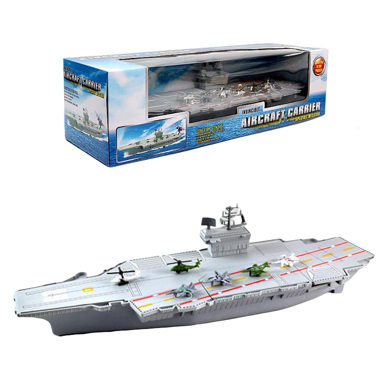 Amazon | Homilius 航空母艦 おもちゃ 戦艦 潜水艦 戦闘機 空母モデル