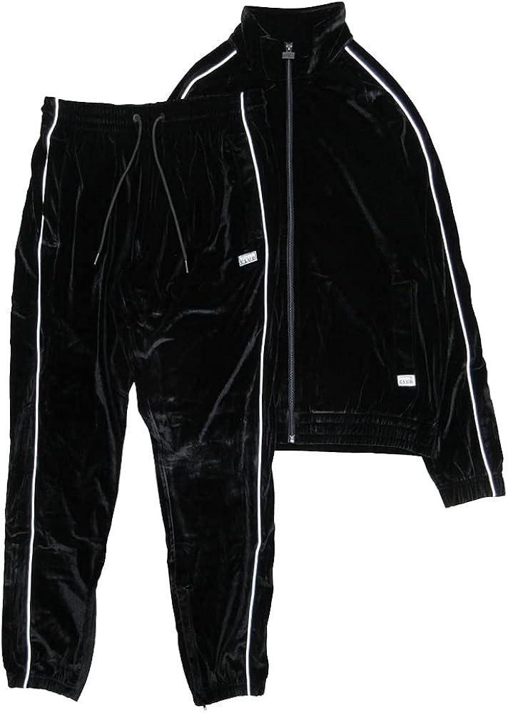 Amazon | [プロ クラブ] ベロア セットアップ size XL ブラック 黒