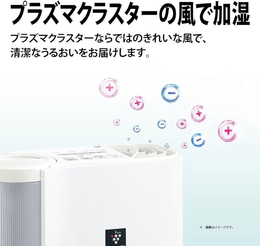 Amazon.co.jp: シャープ 加湿器 気化式 HV-R30-W ホワイト 容量2.4L