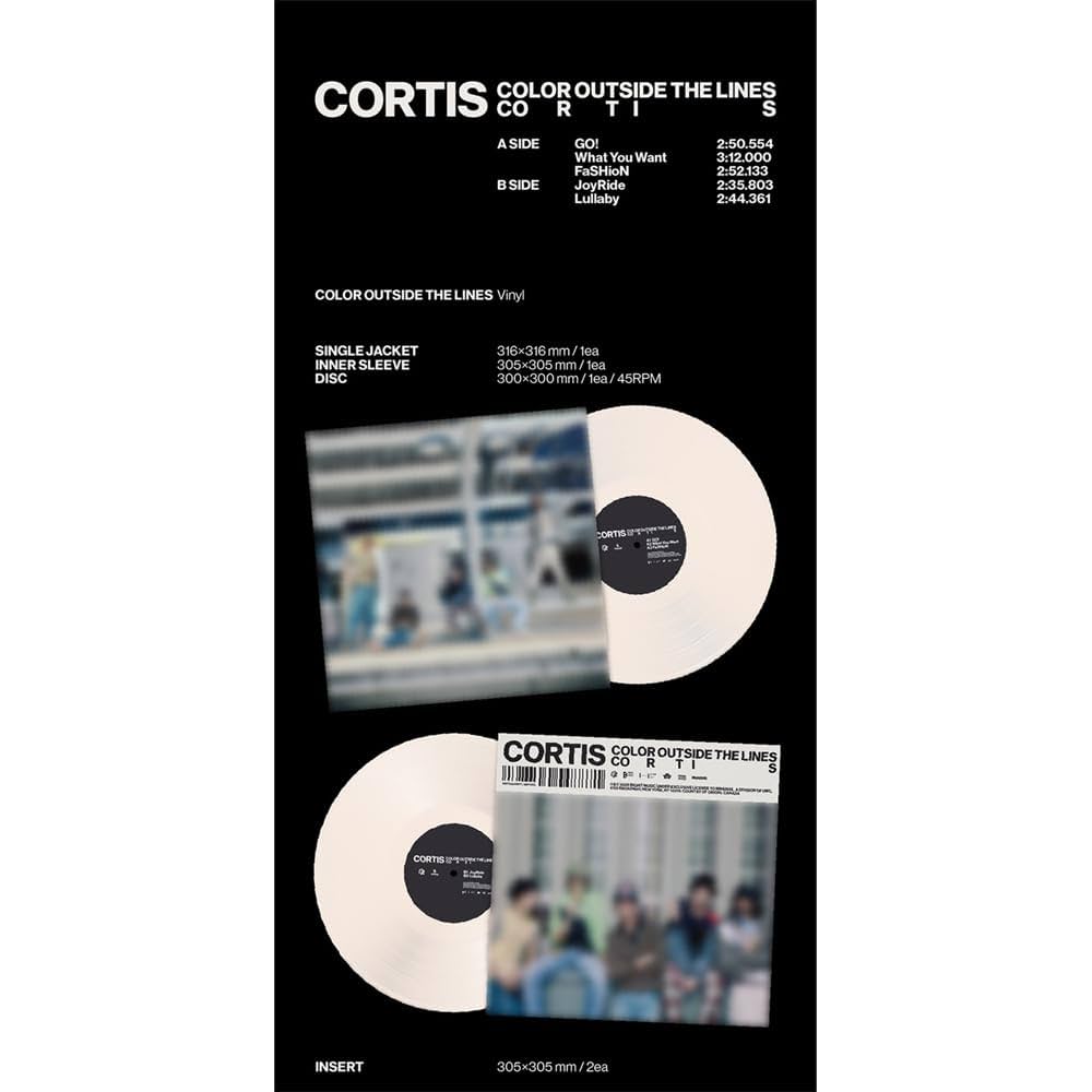 Amazon.com: CORTIS - THE 1ST EP COLOR OUTSIDE THE LINES VINYL VER