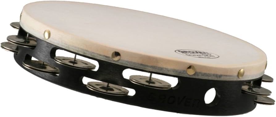 Amazon | GROVER グローバー タンバリン “ジャーマン・シルバー