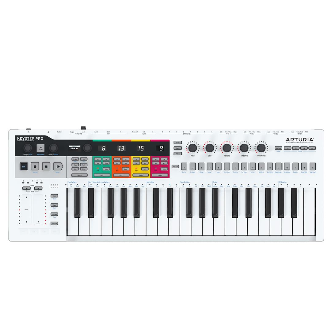 Amazon.com: Arturia KeyStep Pro 37-Key Controller & Sequencer USB