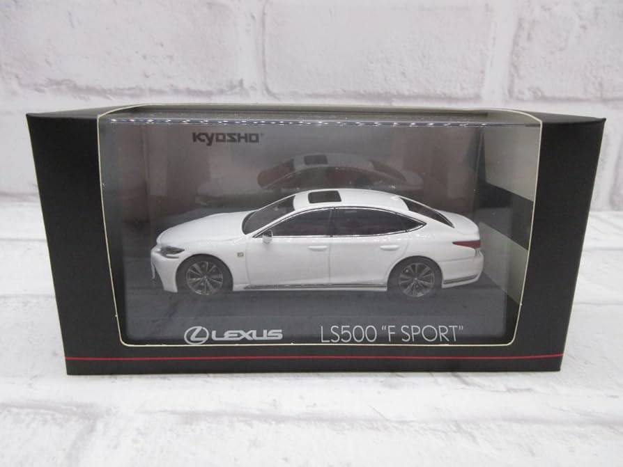 Amazon | ミニカー 1/43 京商 レクサス LEXUS LS500 F SPORT ホワイト