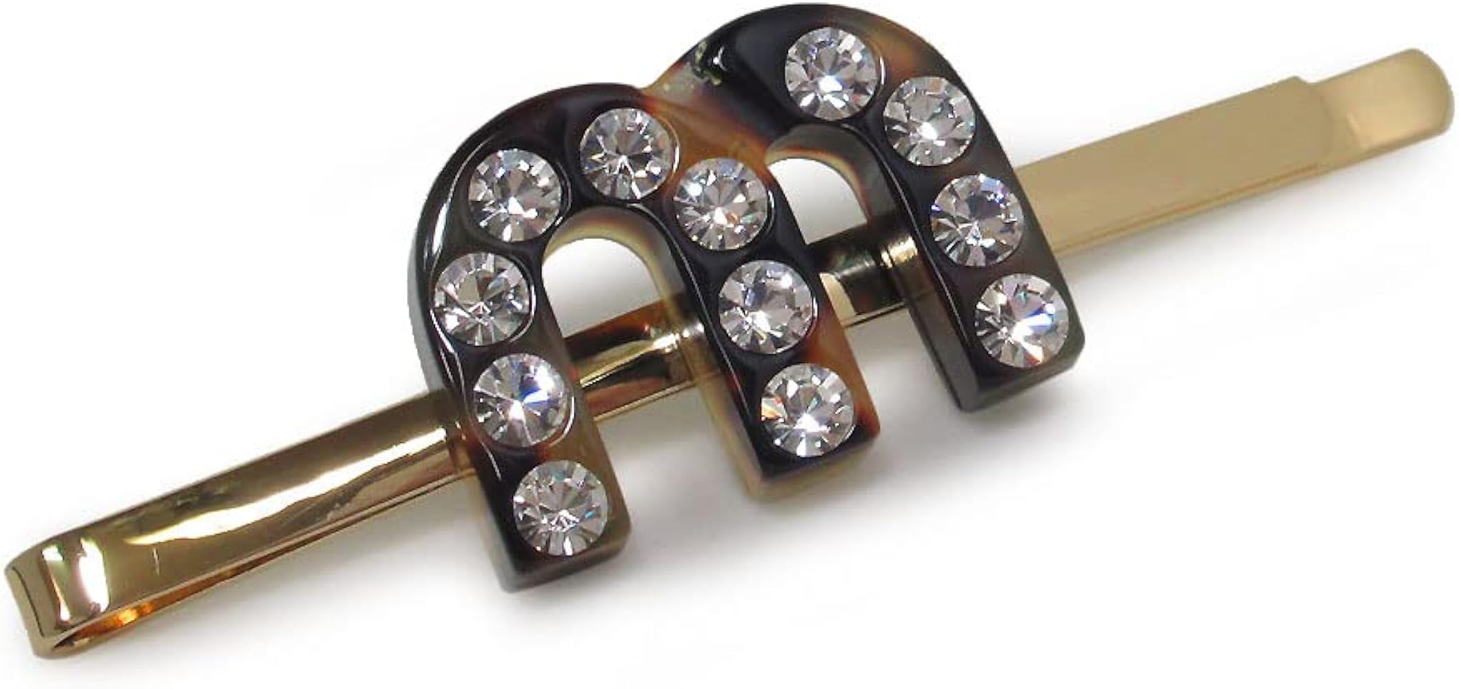 Amazon | ミュウミュウ アクセサリー ヘアピン MIU MIU クリスタル べ