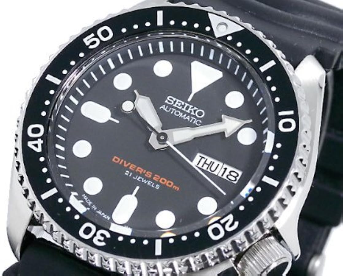 Amazon.co.jp: セイコー SEIKO ダイバー 腕時計 ブラックボーイ